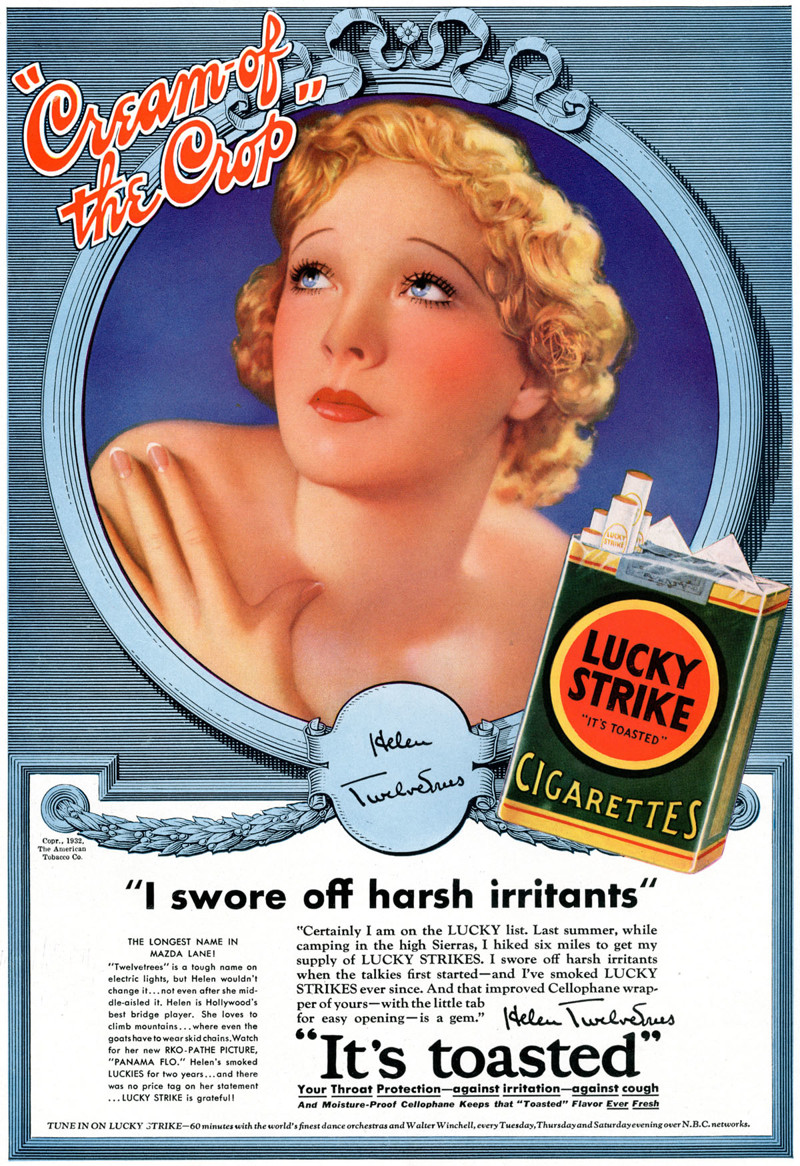 История марки сигарет "Lucky Strike"