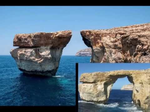 На Мальте рухнуло знаменитое «Лазурное окно» 