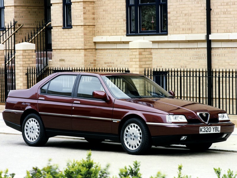 Alfa Romeo 164, бизнес класс 90х годов по итальянски