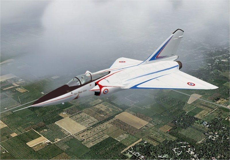 Французская "утка" Dassault Mirage 4000