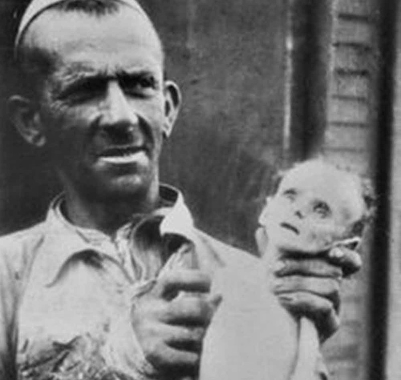 3. Мертвый ребенок во время Холокоста