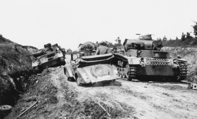 Танковые потери вермахта за первый месяц 1941 г