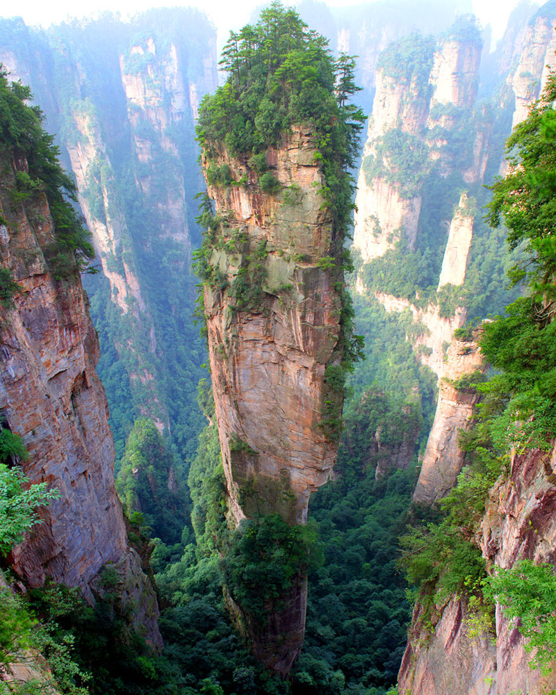 Гора Тяньцзи, Китай