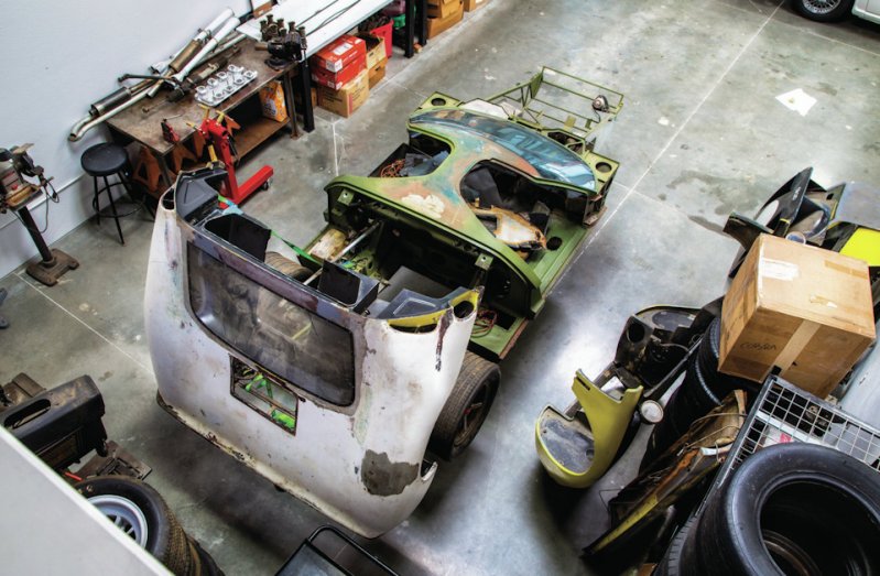  Ford GT40 без двигателя простоял в гараже 40 лет