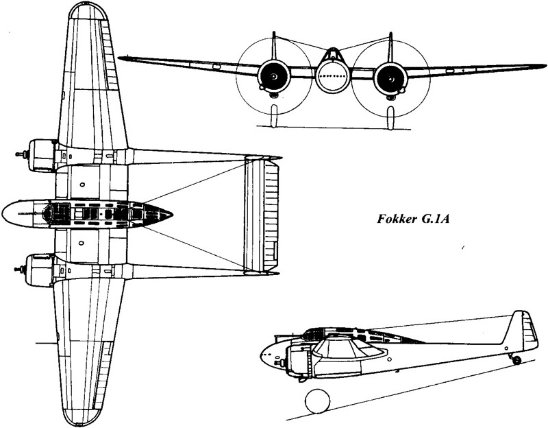 Легкий крейсер Fokker G.I