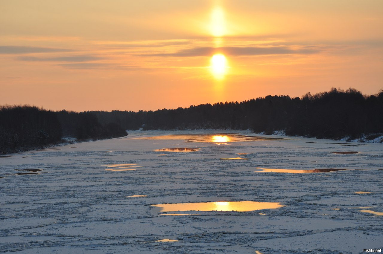 Река Водла в Карелии