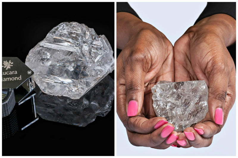 Второй по величине в истории алмаз был совсем недавно  добыт на руднике канадской компании Lucara Diamonds. Масса камня составляет 1111 карат.