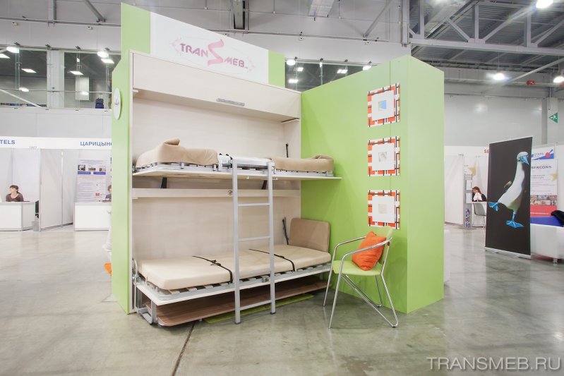 Шкаф кровать трансформер 3 в 1. Умная мебель экономящая пространство в квартире (37 фото + 1 видео)