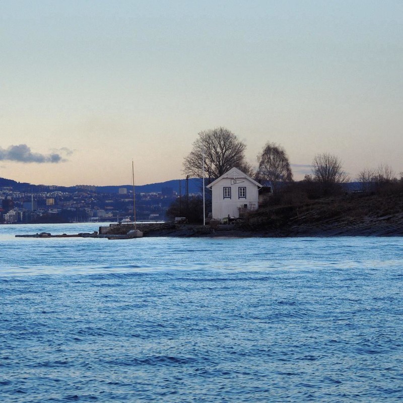 Типичный домик интроверта в Осло, Норвегия