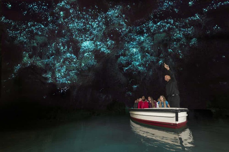 Пещера светлячкой Вайтомо, Новая Зеландия
