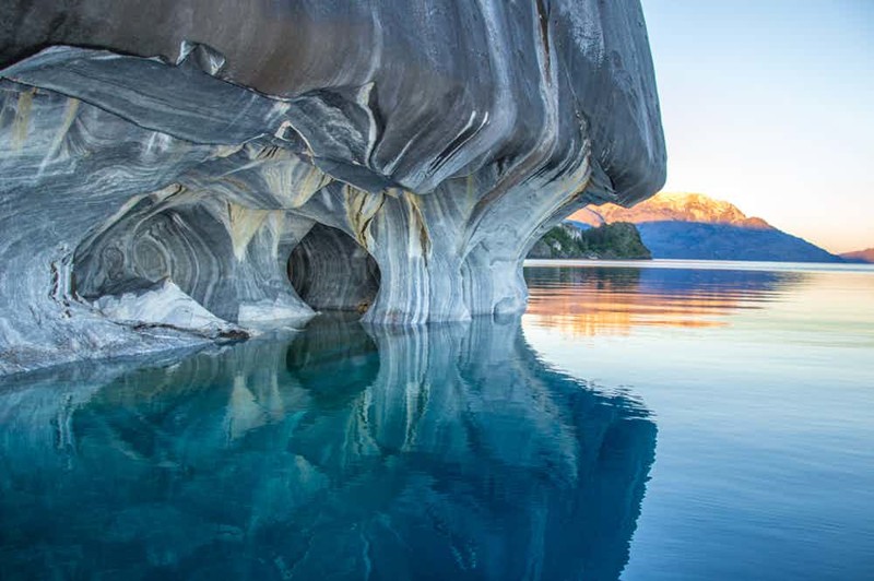 Мраморная пещера, Чили