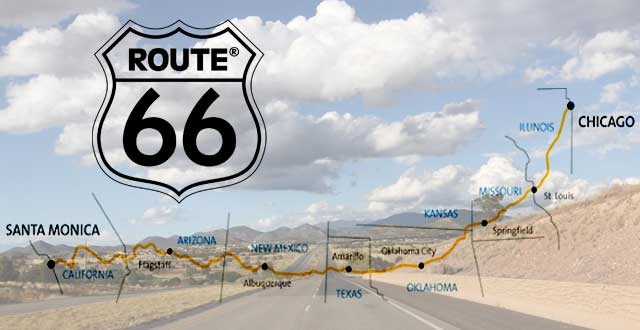 Легендарная трасса 66 в США
