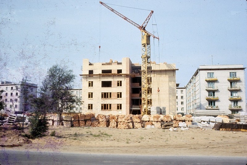 Строительство в Выборге, 1965 г.
