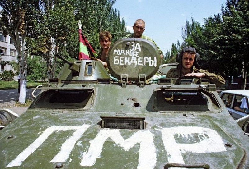 Ополченцы самопровозглашенной ПМР, 1992 год, Молдавия 