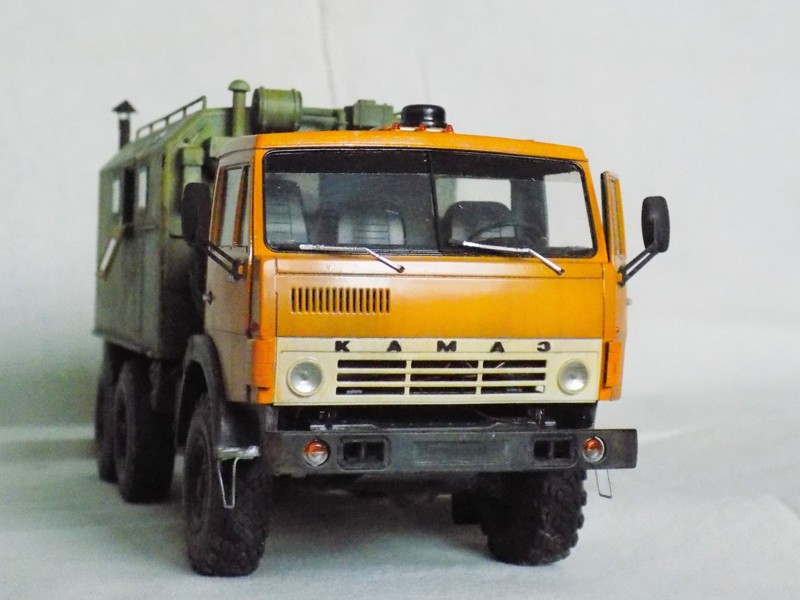Армейский грузовик КАМАЗ 4310 – 1/35 ICM 35001