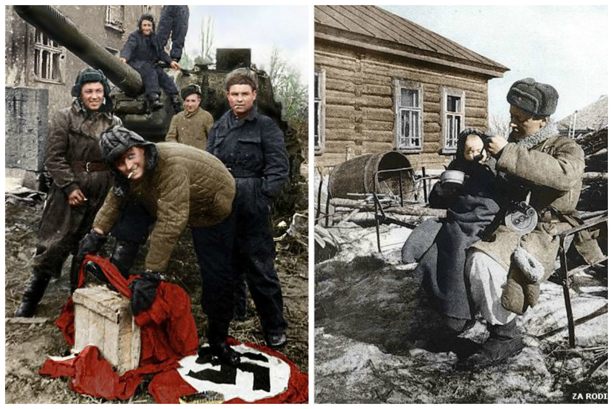 Люди до войны и после фото великой отечественной