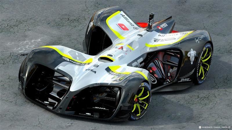 Roborace представили Robocar - официальный автомобиль гонки
