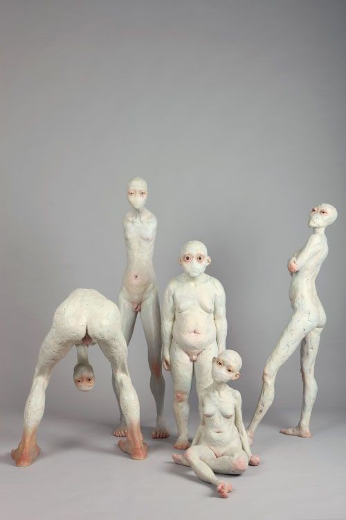 Choi Xooang art, Скульптуры, искусство, сумасшествие