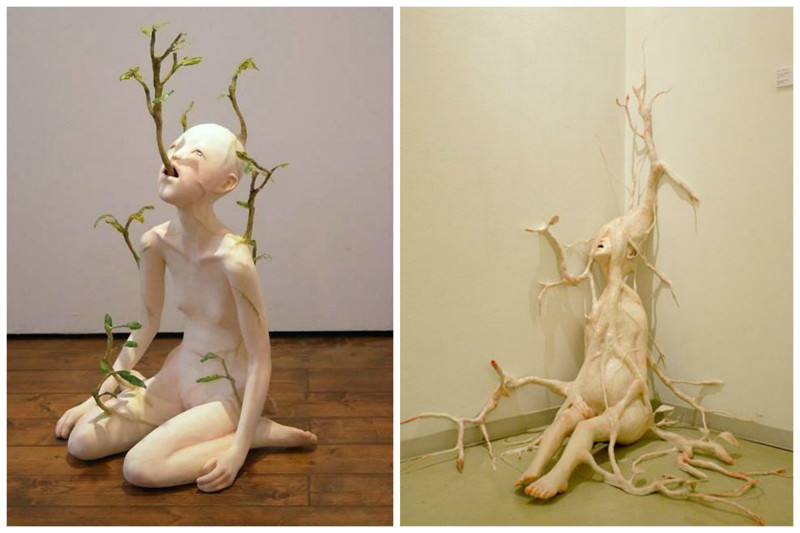 Ishibashi Yui art, Скульптуры, искусство, сумасшествие