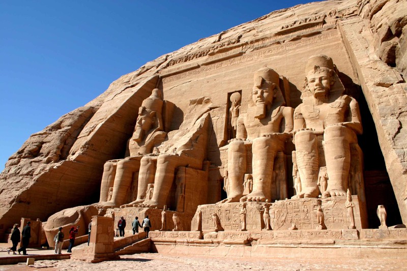 Древние храмы Абу-Симбел (Египет)