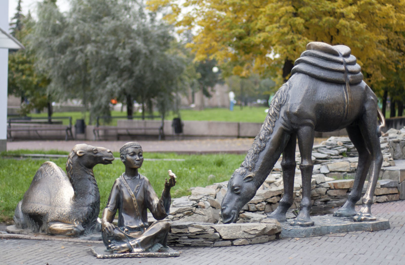 Памятник верблюду, Челябинск, Россия