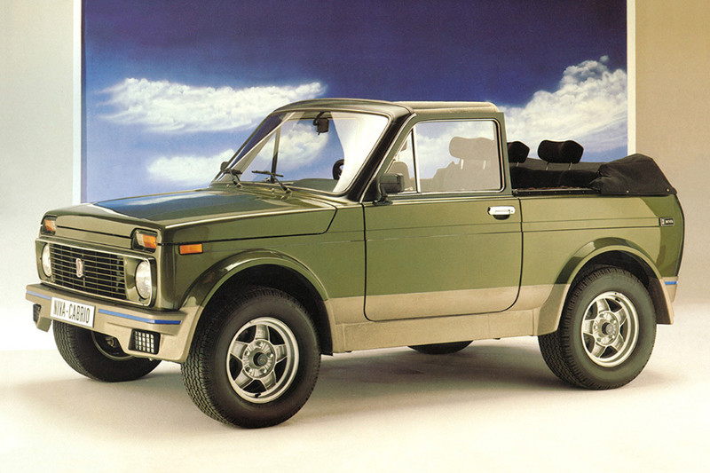 Deutsche Lada Niva Cabrio