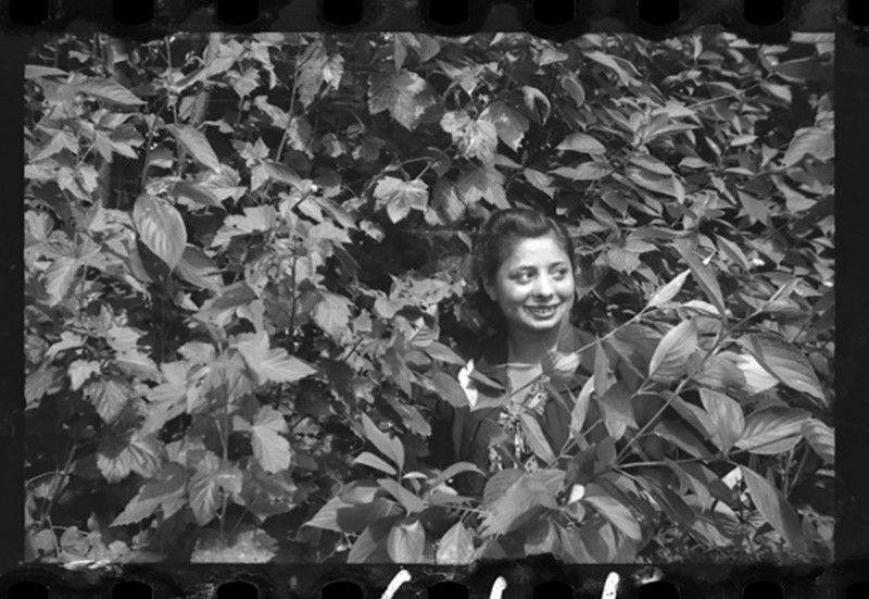 1940 - 1944. Девушка в листве