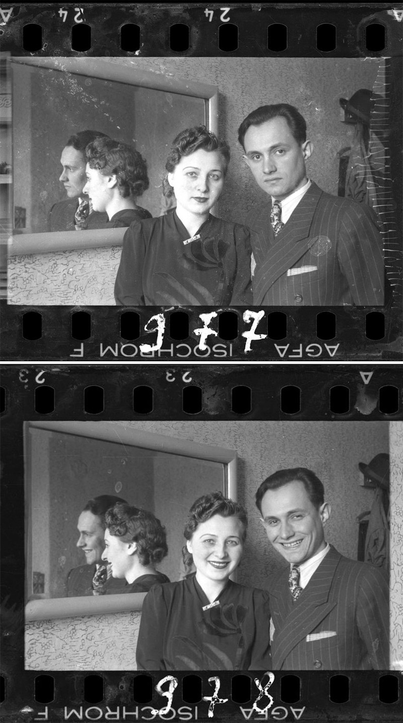 1940 - 1944. Портрет пары