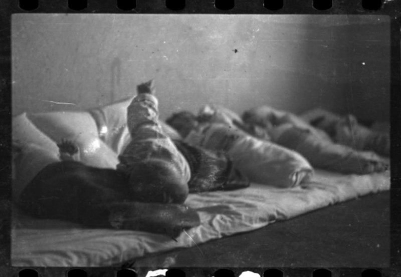 1940 - 1944. Дети в госпитале