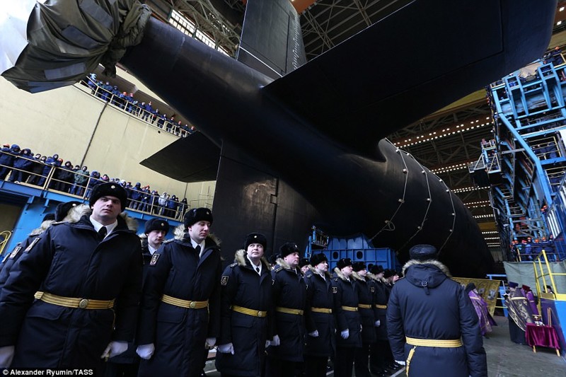 У России появилась самая мощная в истории подводная лодка