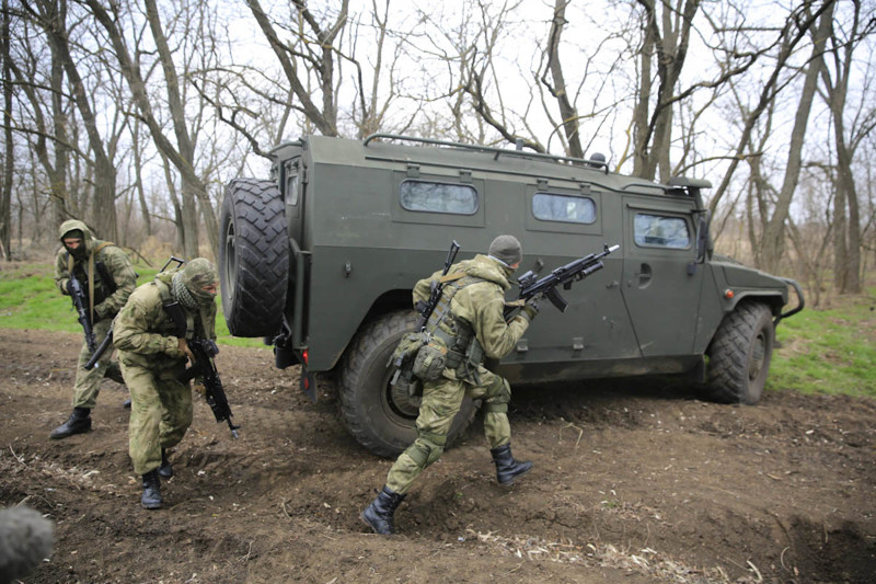 Учения спецназа в Крыму