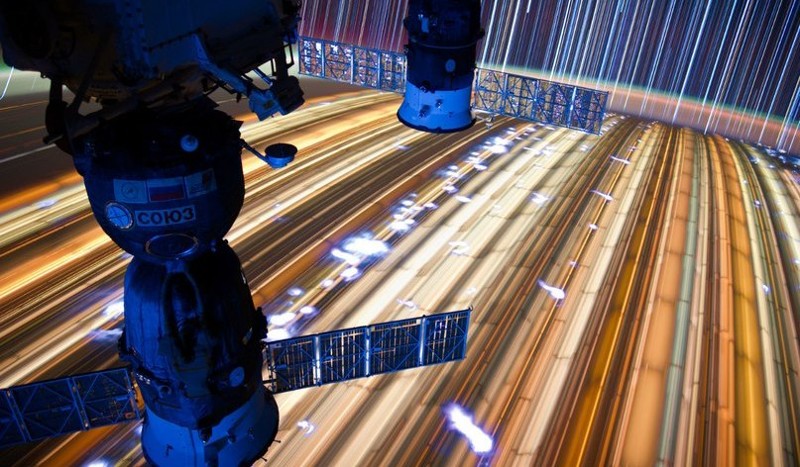 Скорость движения станции МКС на орбите