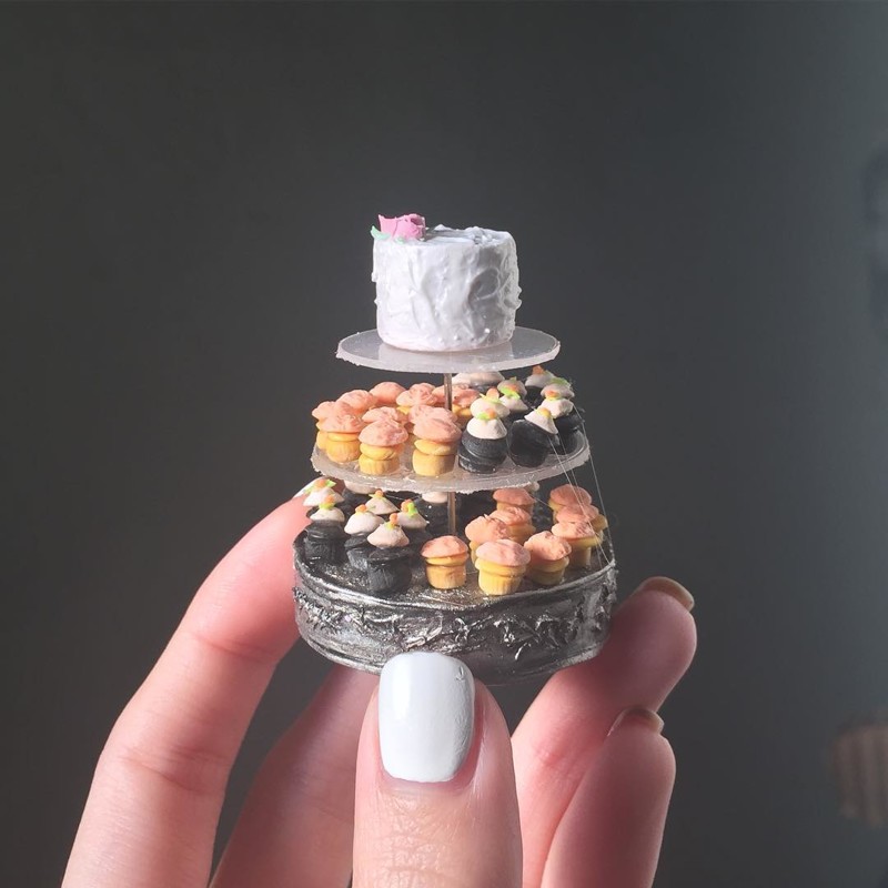 Взгляните на эти миниатюрные торты от Рэйчел Дайк — они просто очаровательны