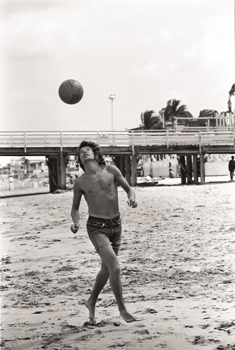 Род Стюарт на пляже во Флориде, 1972