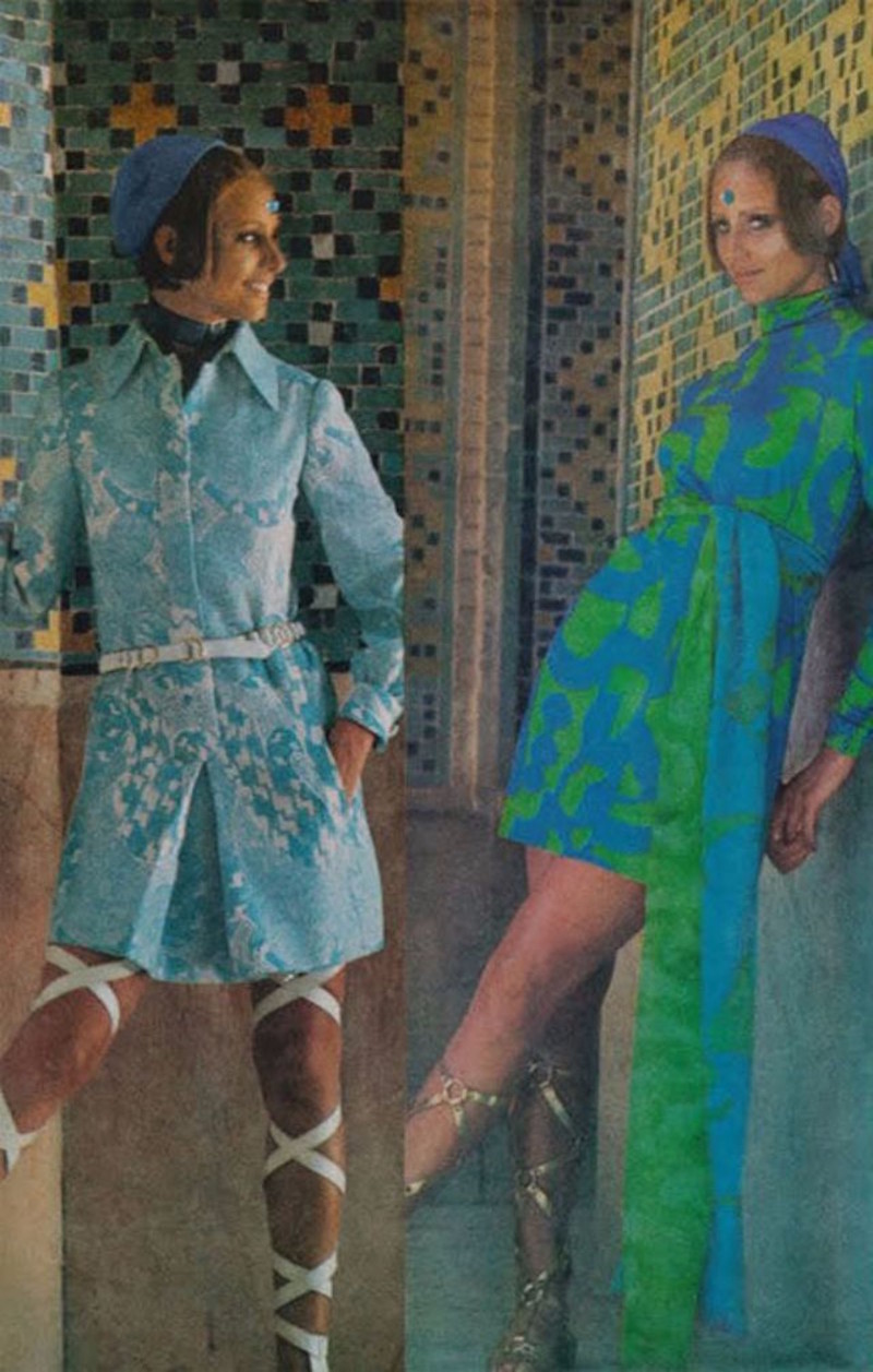Горячие гламурные иранские красотки 1970 года