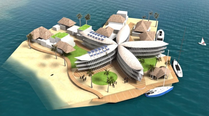 Плавучие острова для миллиардеров начнут строить в 2019 году