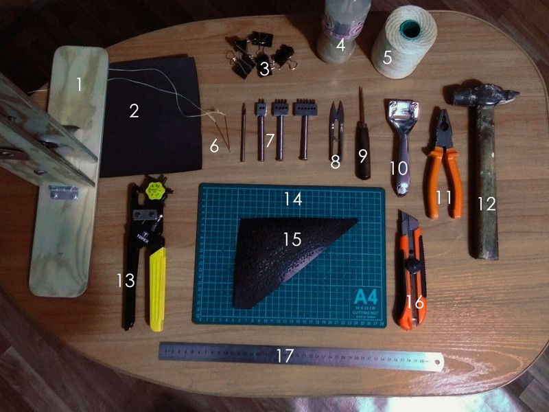 Как сделать кожаный портфель своими руками