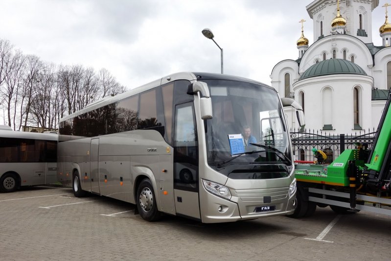 Новый автобус ЛиАЗ для Чемпионата мира по футболу 2018