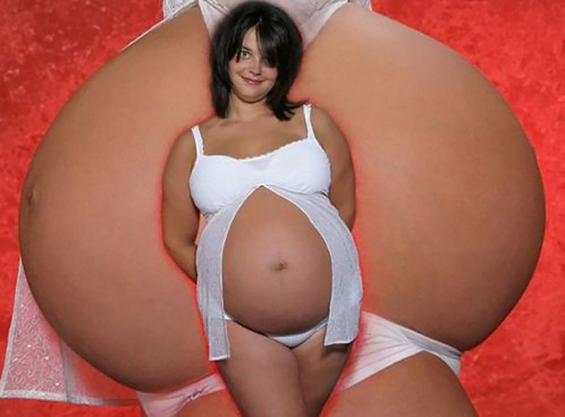 Фото беременных с огромным животом