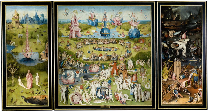 Иероним Босх, "Сад земных наслаждений", 1480-1505 гг.