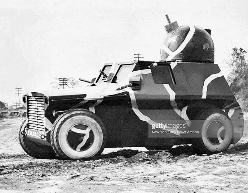 Tucker Tiger Combat car был не только быстрым и пуленепробиваемым, но и стильным