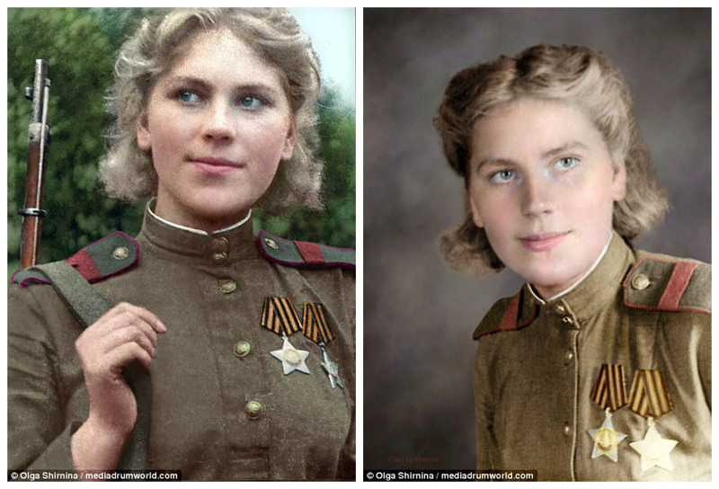 Роза Шанина была снайпером отдельного взвода снайперов-девушек 3-го Белорусского фронта и одной из первых женщин-снайперов стала кавалером ордена Славы
