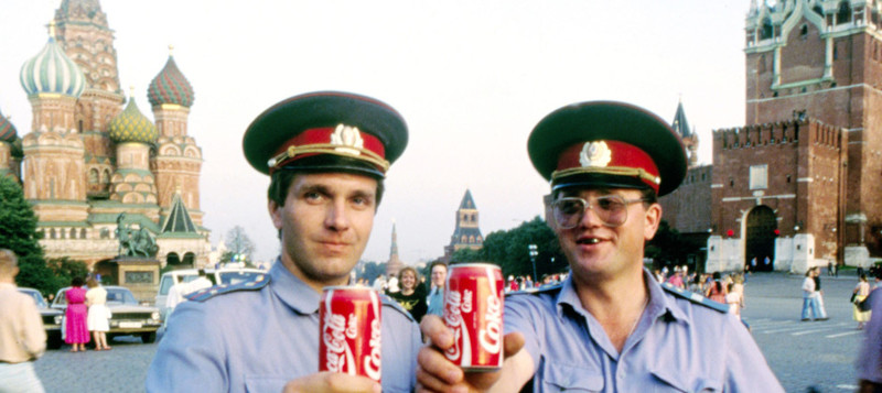 Милиционеры с Кока–Колой, 1980–е годы, Москва