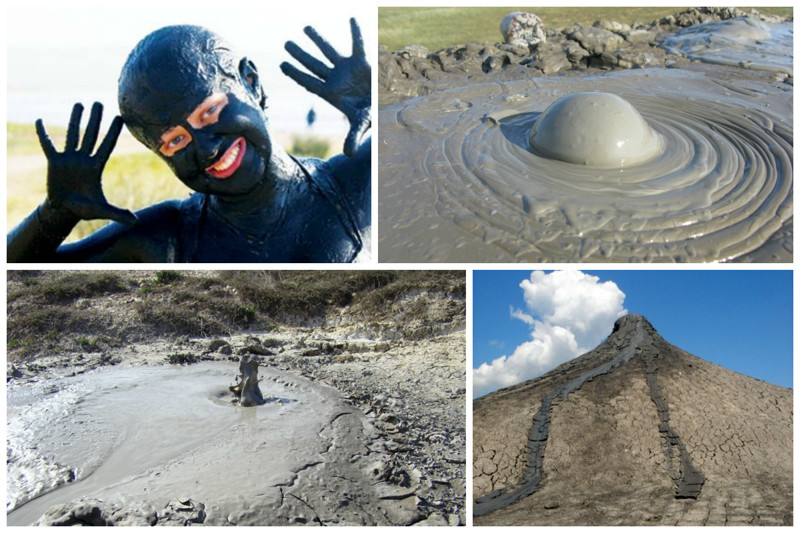 В Керчи имеется множество грязевых вулканов и источников с целебной грязью. Например в поселке Героевское находящемся  в экологически чистом месте возле озера Тобечик, имеются источники лечебные грязи.