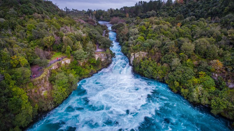 Водопады Хука, Новая Зеландия