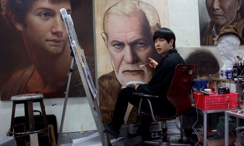 Гигантские гиперреалистичные портреты от южнокорейского художника Джунгуон Юнга