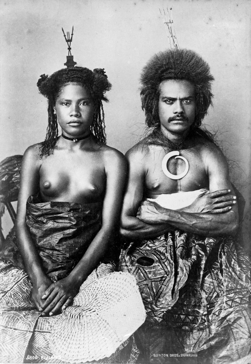  Семья, 1884 год, Фиджи