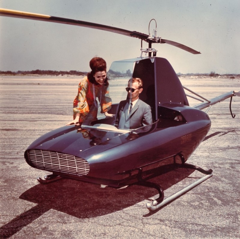 Персональный вертолет, 1960-е.