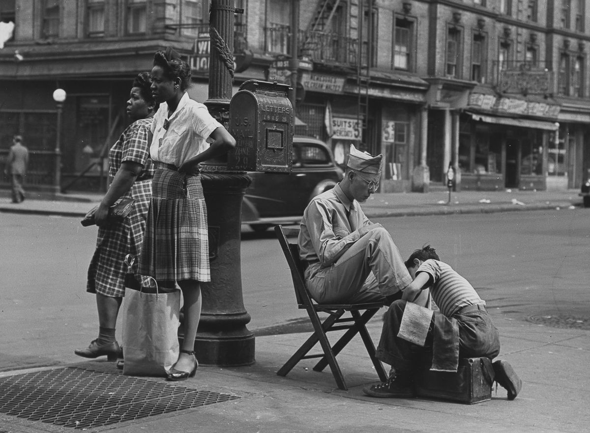 Нью Йорк в 40-е годы