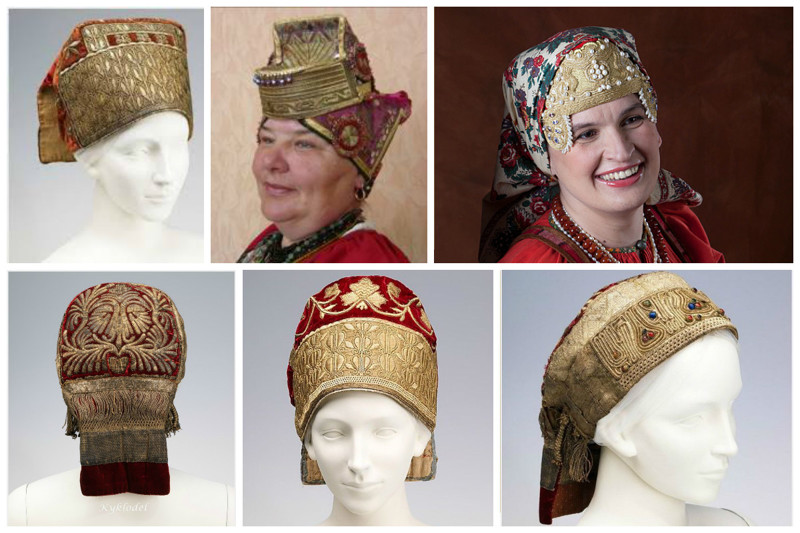 Сорока — старинный русский головной убор замужних женщин